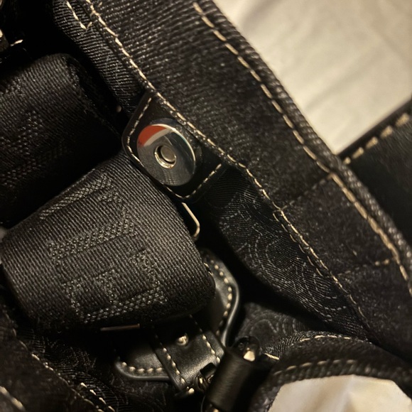 ❤️ New True Religion Black Mini Bag - Picture 4 of 5